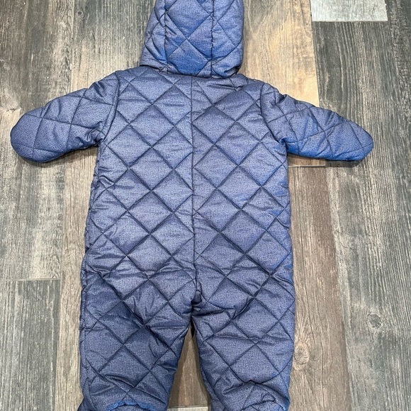 Rothschild Baby Boys/girls Denim Like Quilt Pram Navy 3-6 months NWOT. - Picture 4 of 5